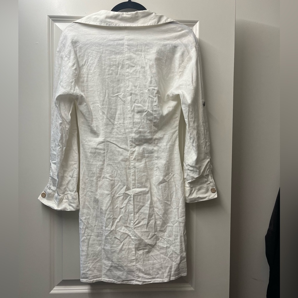 Zara Button Down Dress - Picture 2 of 8